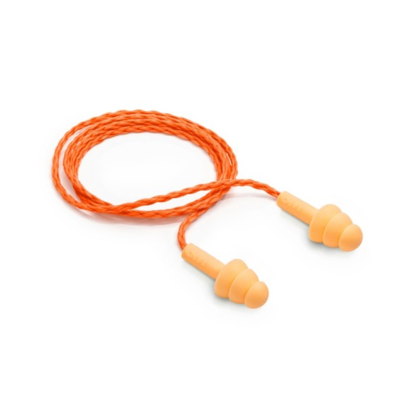 Protetor Auricular 3M™ Pomp Plus – Cordão de Poliéster