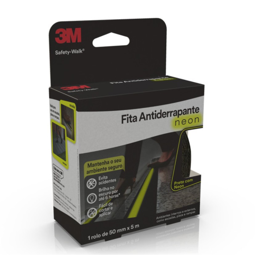 Fita Antiderrapante 3M™ Safety-Walk® Neon , 50 mm x 5 m