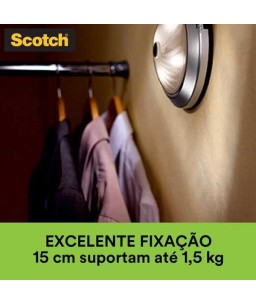 Fita Dupla Face Fixa Forte Interiores Espuma 24mm x 1,5m Scotch