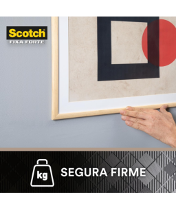 Fita Dupla Face Fixa Forte Interiores Espuma 12mm x 1,5m Scotch