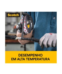 Fita Isolante de Autofusão 3M Scotch Preta 23 - 19mm x 10m