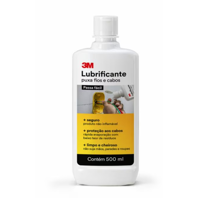 Lubrificante para Puxamento de Fios e Cabos 3M™, 500 ml