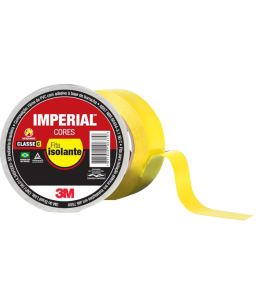 Fita Isolante 3M™ Imperial® – Amarela, 18mm x10 m