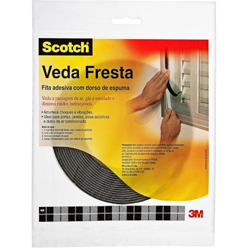 Fita Veda Fresta Scotch® 3M™, 19 mm X 5 m