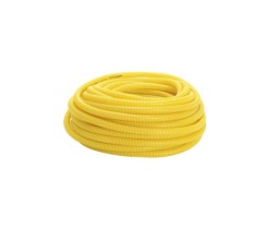 Eletroduto Corrugado 1/2 Amarelo 50M Amanco 