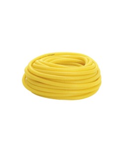 Eletroduto Corrugado 1/2 Amarelo 50M Amanco 