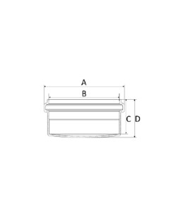 Cap 150mm Esgoto SR Amanco