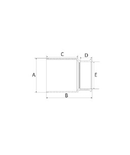 Bucha de Redução 50x40mm Silentium Amanco