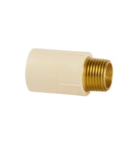 Conector Macho 54mm 2' CPVC Amanco