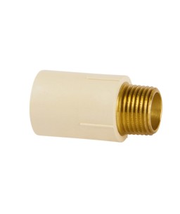 Conector Macho 73mm 2 1/2 CPVC Amanco