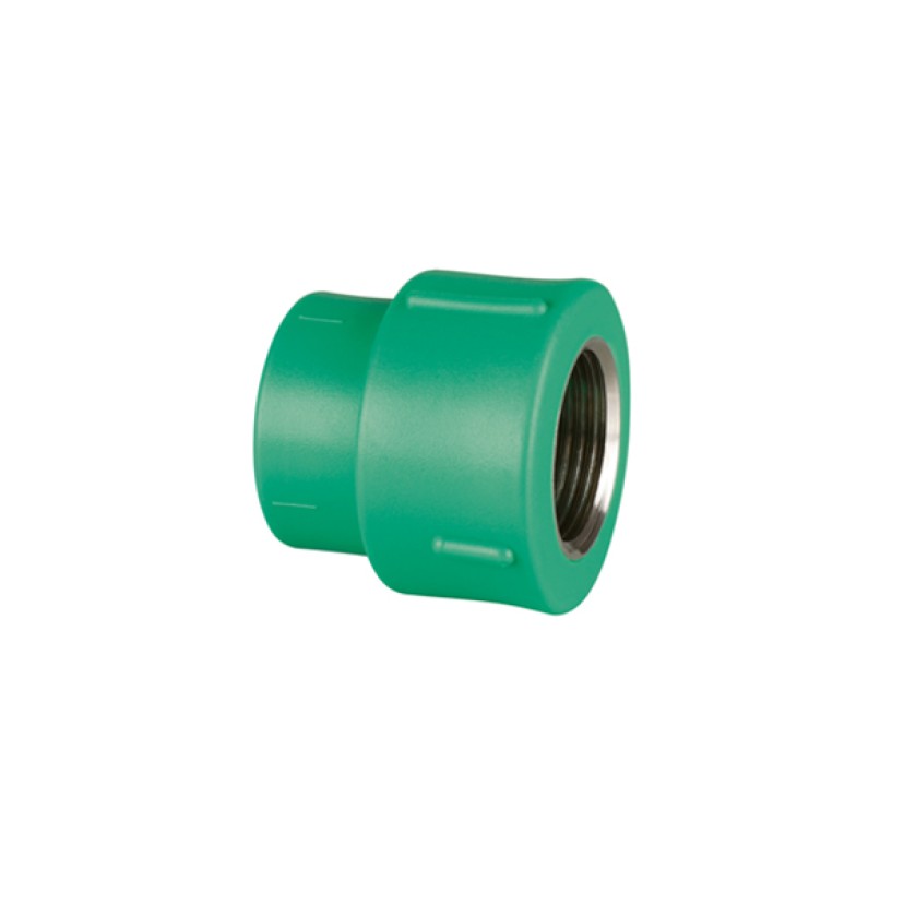 Conector Fêmea/Fêmea 50mm1 1/2” PPR Amanco