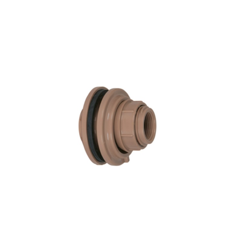 Adaptador Flange c/anel 32mm1 Marrom Soldável Amanco