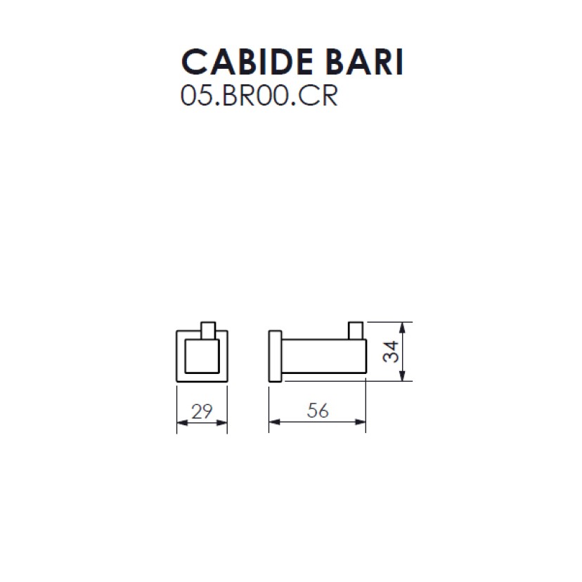 Cabide Bari Crismoe 05.BR00.CR