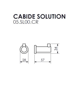 Cabide Solution Crismoe 05.SL00.CR