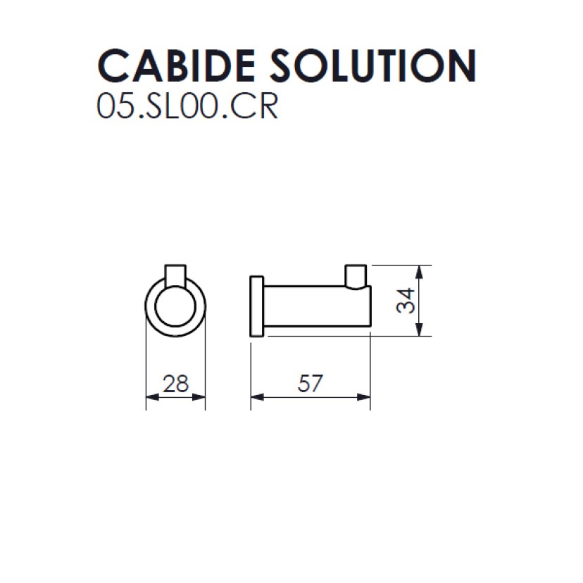 Cabide Solution Crismoe 05.SL00.CR