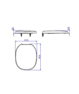 Assento Plastico Aspen e Fast Deca AP.75.17