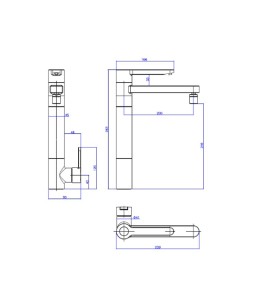 Monocomando Deca Cozinha Com Filtro Mesa Twin Click Black Matte 2240.BL.CLICK.MT