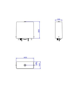 Caixa Acoplada Dual Flux (3 e 6 litros) Wish Deca CD.28F.17