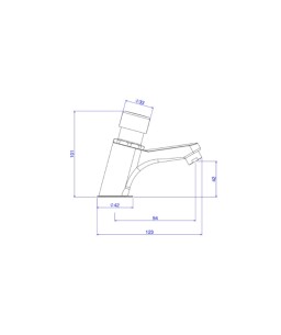 Torneira Mesa Para Lavatório Decamatic Smart Cromado Deca