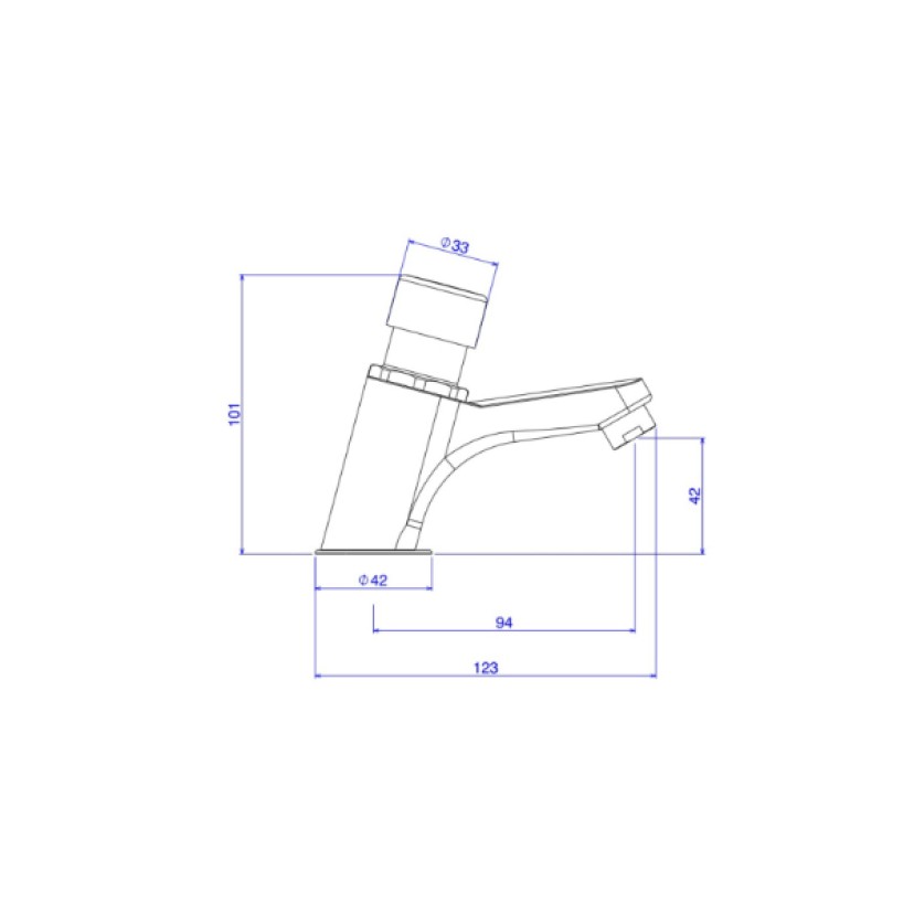 Torneira Mesa Para Lavatório Decamatic Smart Cromado Deca