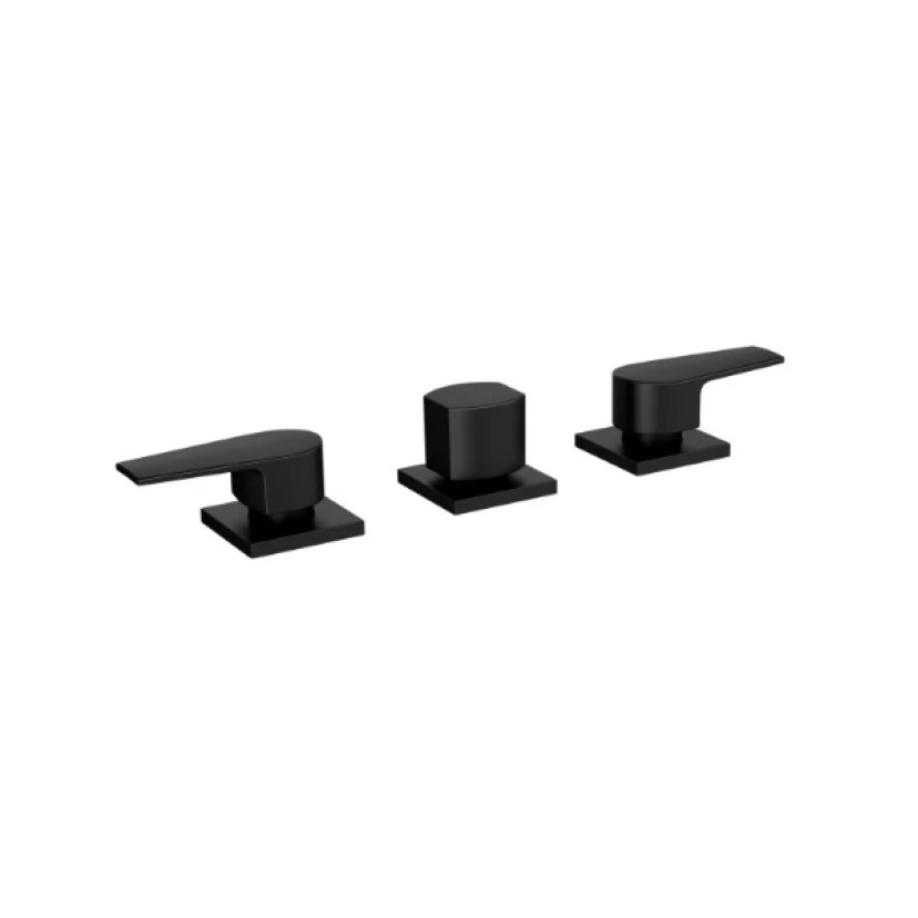 Misturador Bide Deca Level Black Matte 1895.BL26.MT