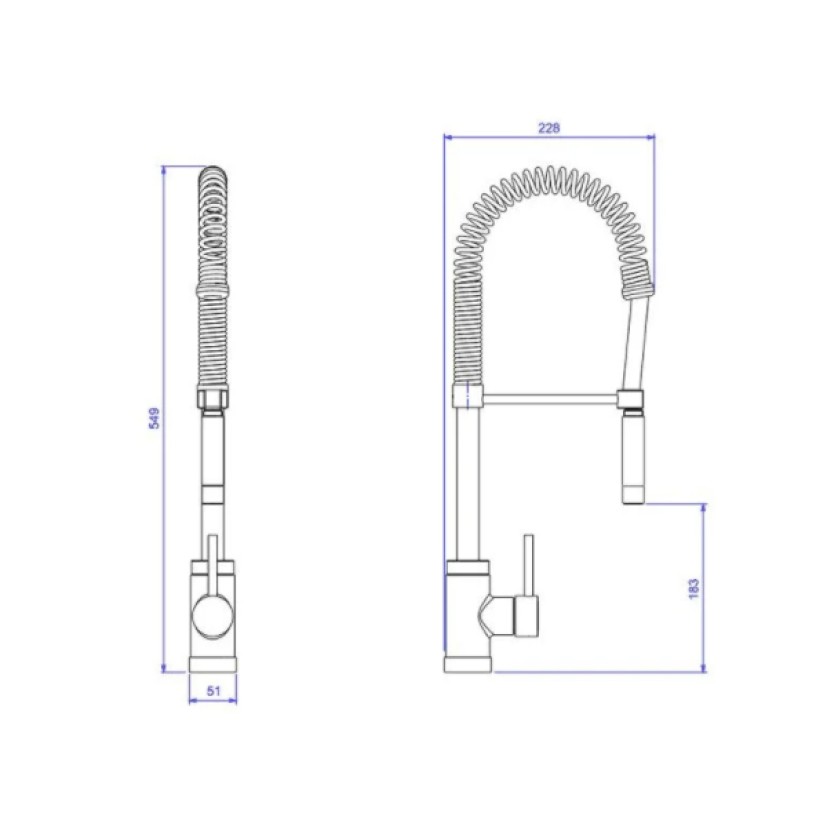 Misturador Monocomando Cozinha Spin Gourmet Deca 2281.C