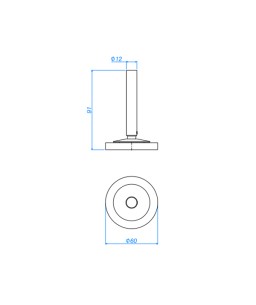 Acionamento Monocomando Mesa Cozinha Joystick Deca You Cromado 4992.C99.03