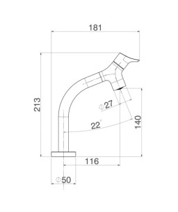Torneira Para Lavatorio Mesa Bica Baixa Dn15 Gama Cromado Deca 1197.C13