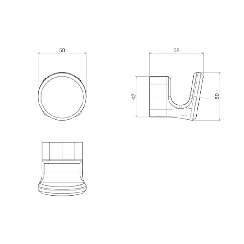 CaBide quadrada deca you inox 2060.INX104