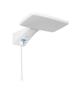 Chuveiro Elétrico Polo Plus Eletrônico e Digital Branco 220V/7700W Hydra