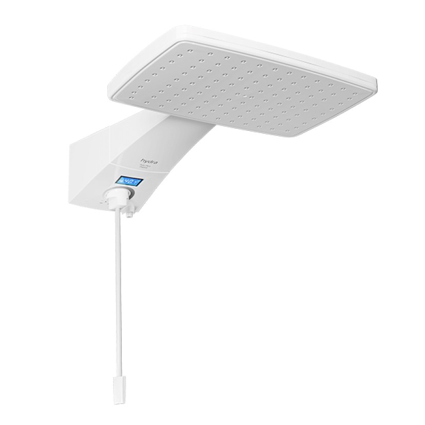 Chuveiro Elétrico Polo Plus Eletrônico e Digital Branco 220V/7700W Hydra