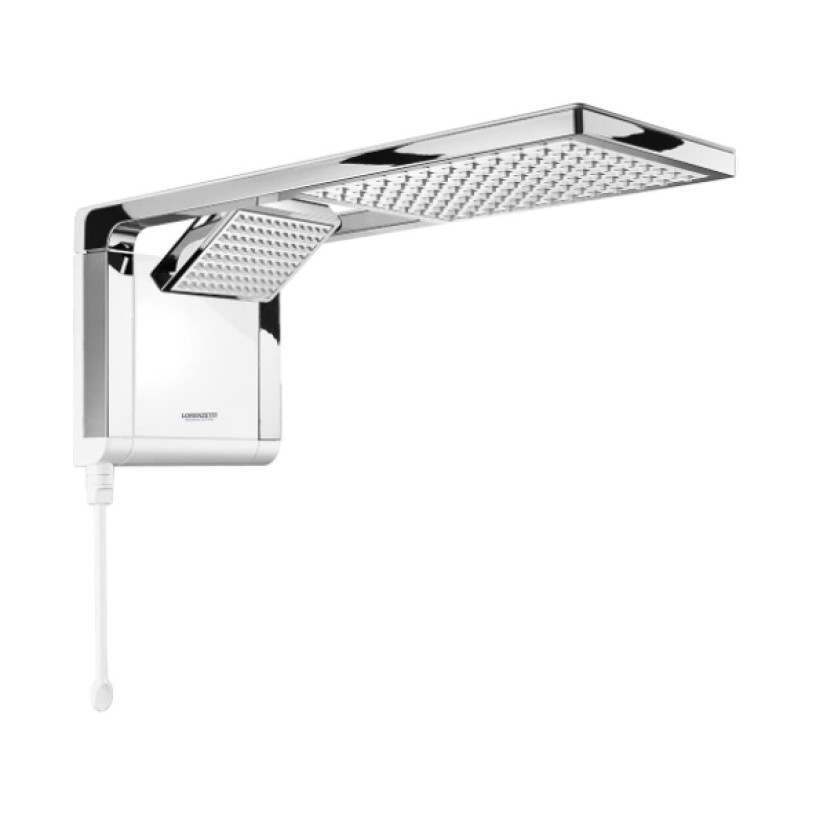 Chuveiro Elétrico Acqua Duo Eletrônico Ultra Branco/Cromado 220V/7800W Lorenzetti