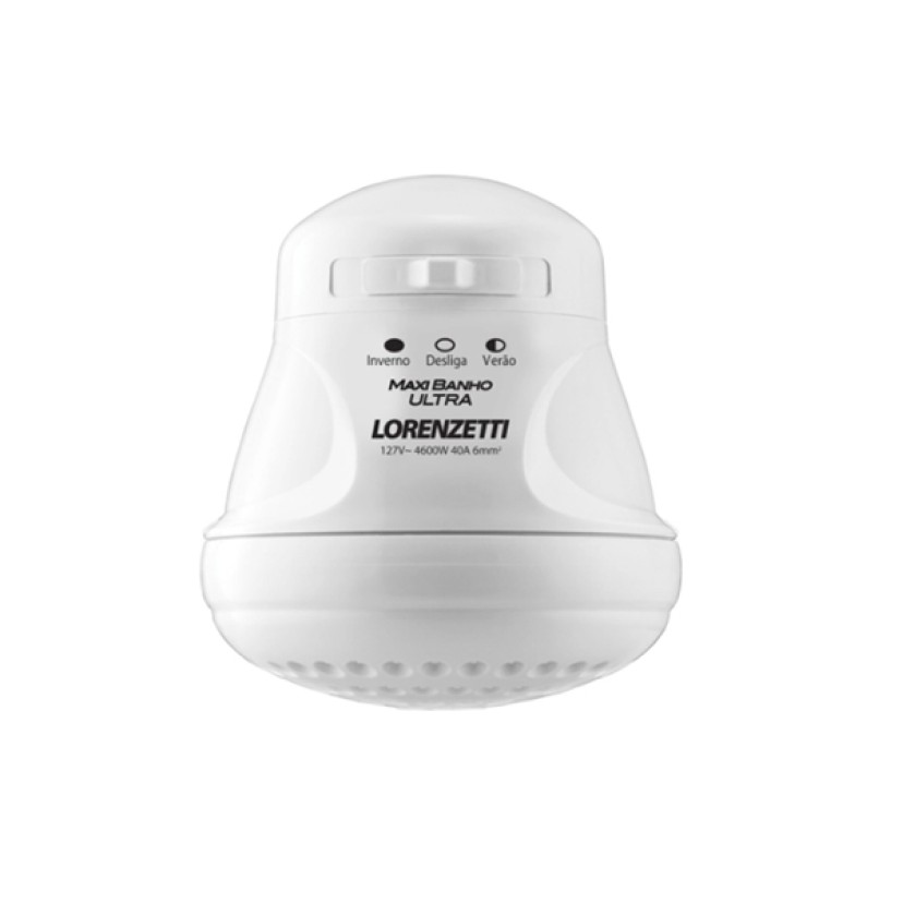 Chuveiro Elétrico Maxi Ducha Branco 220V/5500W Lorenzetti