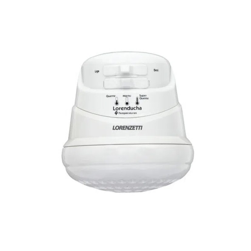 Chuveiro Elétrico Lorenducha 4T Branco 220V/6800W Lorenzetti