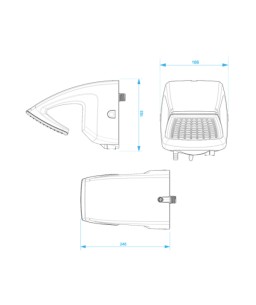 Chuveiro Elétrico Futura Multitemperaturas Branco 220V/7500W Lorenzetti