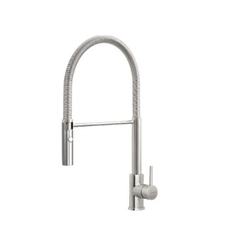 Misturador Monocomando Tramontina Versatile em Aco Inox com Bica Movel 94520029