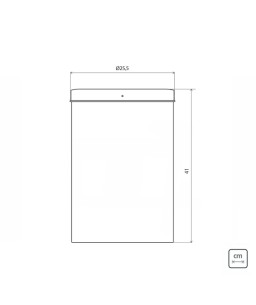 Lixeira Inox Swing 20L Scotch Brite Tramontina 94542120