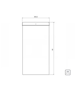 Lixeira Inox Acetinado com Tampa Basculante 30L 94542130