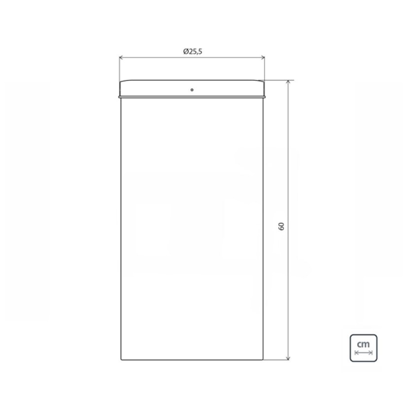 Lixeira Inox Swing 30L Scotch Brite Tramontina 94542130