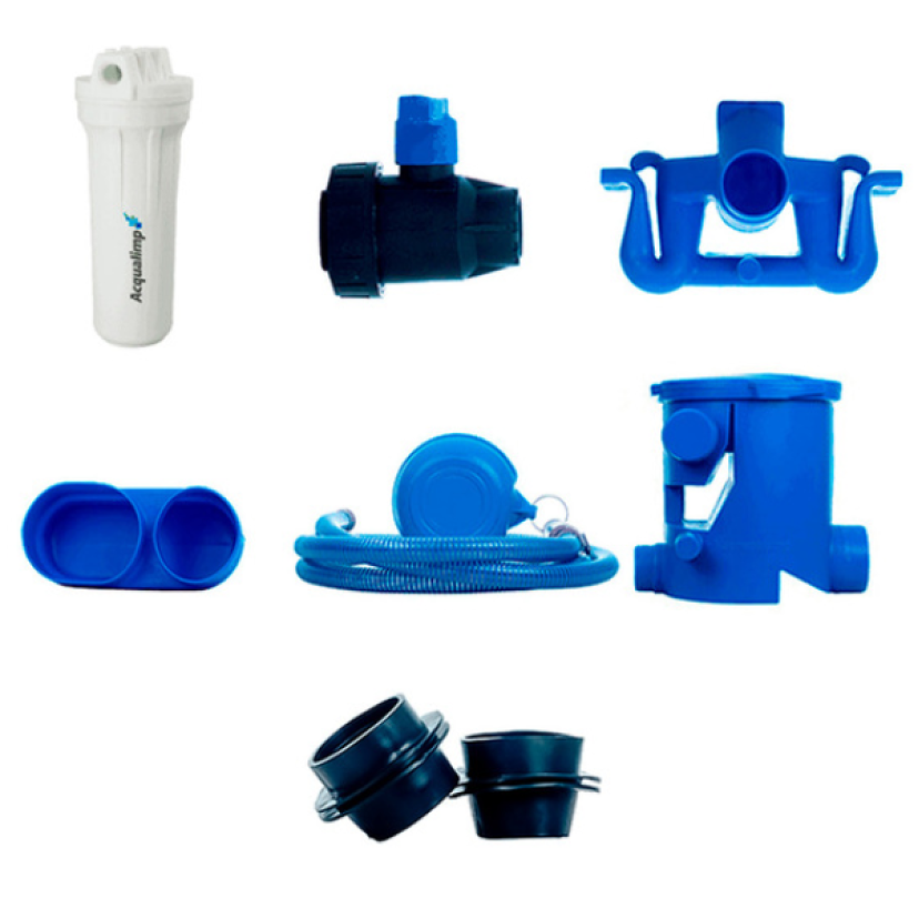 Kit Captação Agua de Chuva para Cisterna 10.000L Acqualimp 310214