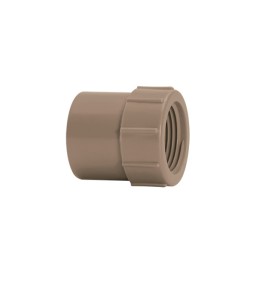 Luva LR PVC 25mm x 1/2 para Água Fria Amanco