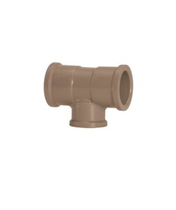 Tê Redução PVC Soldável 40mm x 25mm para Água Fria 11823