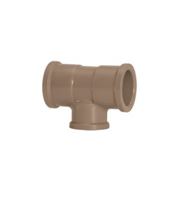 Tê Redução PVC Soldável 40mm x 32mm para Água Fria 