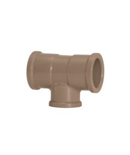 Tê Redução PVC Soldável 50mm x 40mm para Água Fria 11827