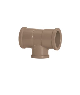 Tê Redução PVC Soldável 110mm x 60mm para Água Fria 17854