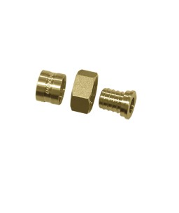 Conector Móvel Fêmea Metálico Dn 16 X 1/2 Água Quente PEX 18259