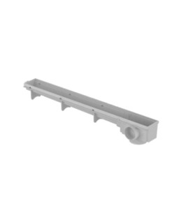 Corpo Sem Sifonagem Cinza Ralo Linear 70 Cm Amanco 21503