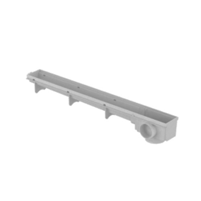 Corpo Sem Sifonagem Cinza Ralo Linear 70 Cm Amanco 21503