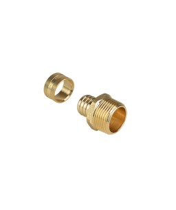 Conector Macho Metálico Dn25 X 1 PEX 97497