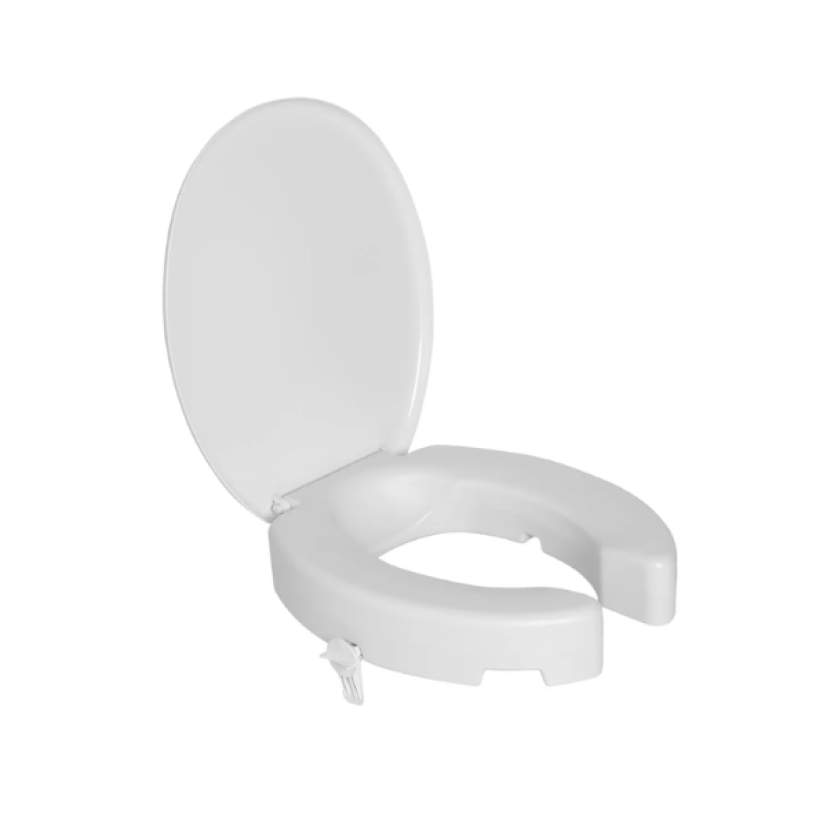 Assento PE Elevado com Trava 7,5cm Branco|Astra